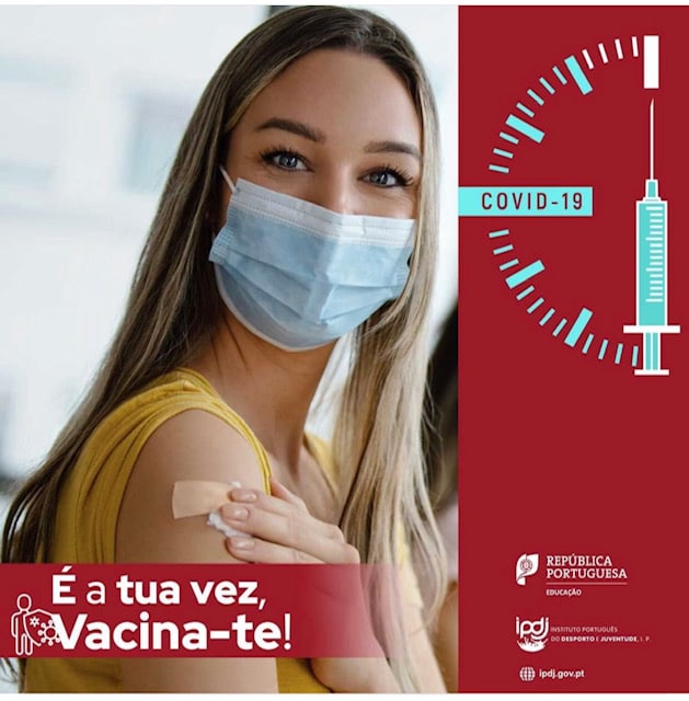 IPDJ lança Campanha «É a tua vez, vacina-te!»