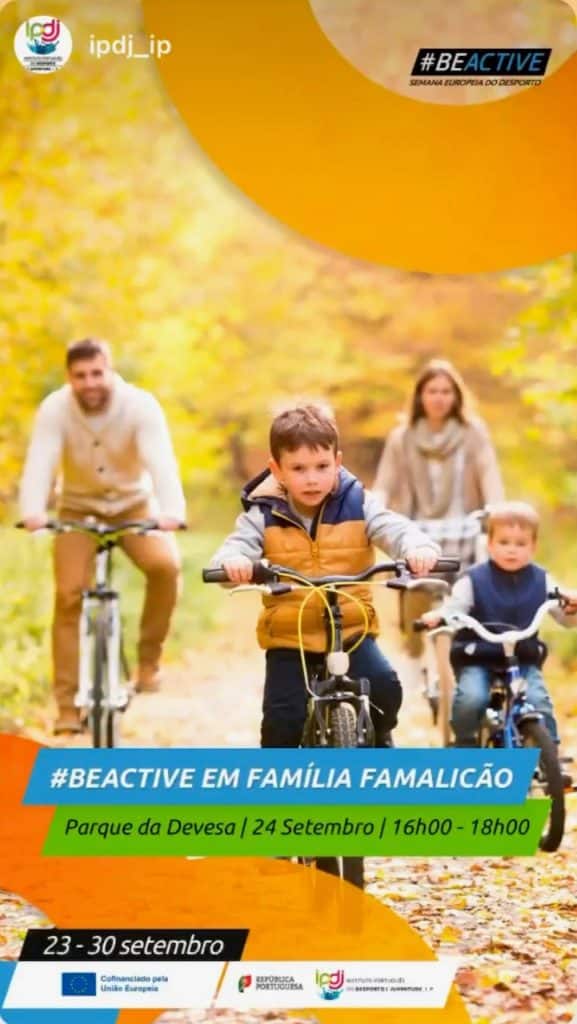 #BEACTIVE EM FAMÍLIA – Vila Nova de Famalicão