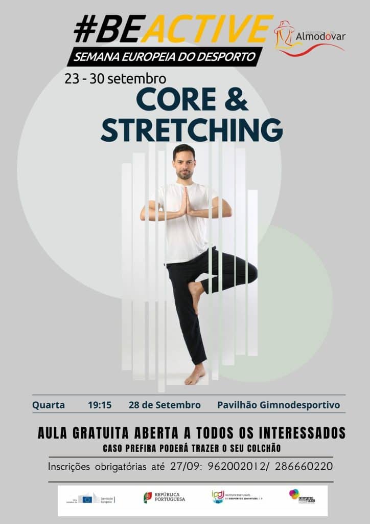 Aula de Core & Stretching