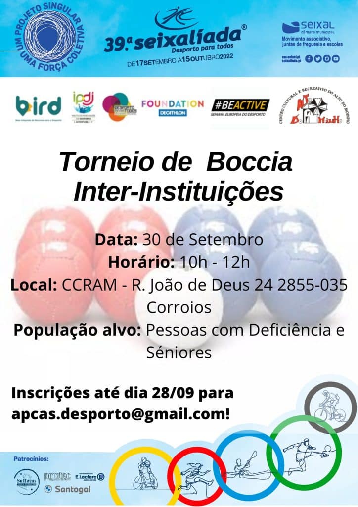 Encontro de Boccia Inter-instituições