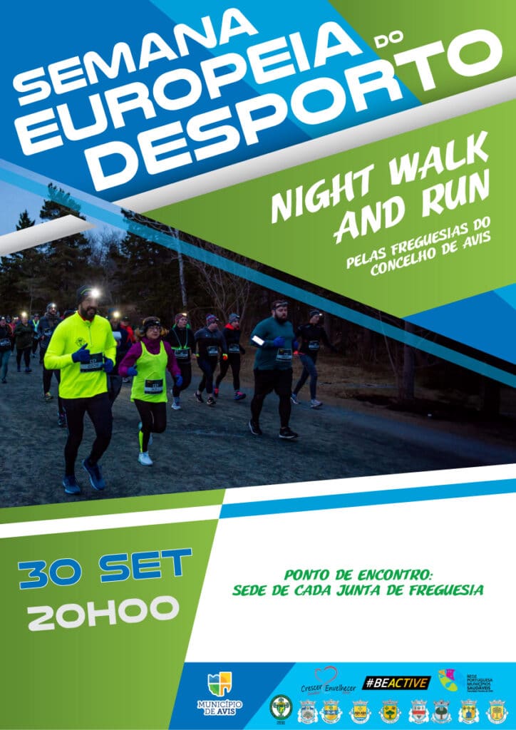 Night Walk and Run pelas Freguesias