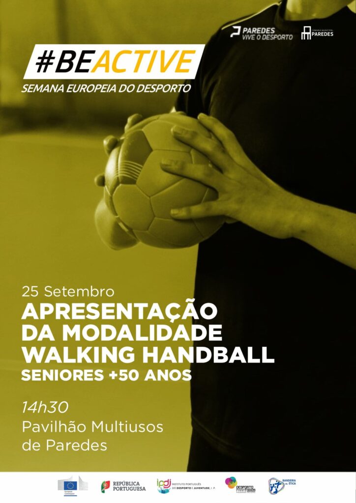 Apresentação da Modalidade Walking Handball – Seniores +50 anos