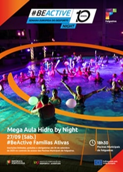 #BeActive Famílias Ativas – Hidro By Night