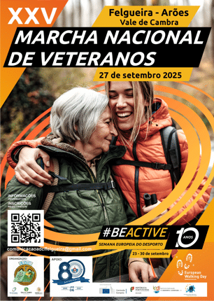 XXV Marcha de Veteranos | European Walking Day, #Beactive