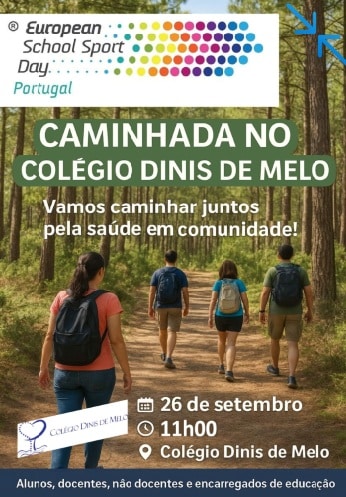 Caminhada no Colégio Dinis de Melo (Amor) | 11h00