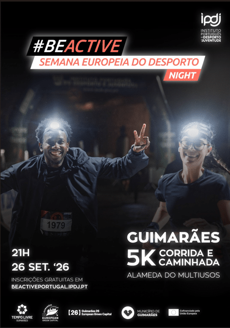 #BeActive Night Run leva corrida e caminhada de 5 quilómetros a Guimarães