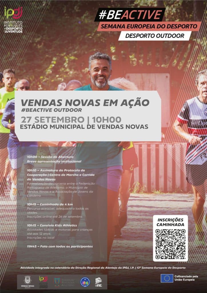Vendas Novas em Ação – #BeActive Outdoor!